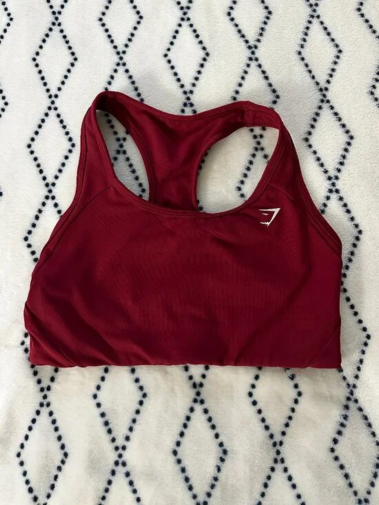 Gymshark Essential Racer Back Sports Bra - Picture 1 of 2
